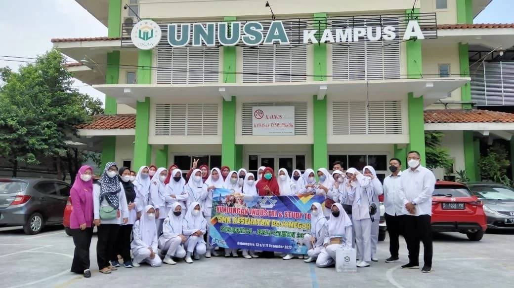 Kegiatan kunjungan studi ke kampus UNUSA