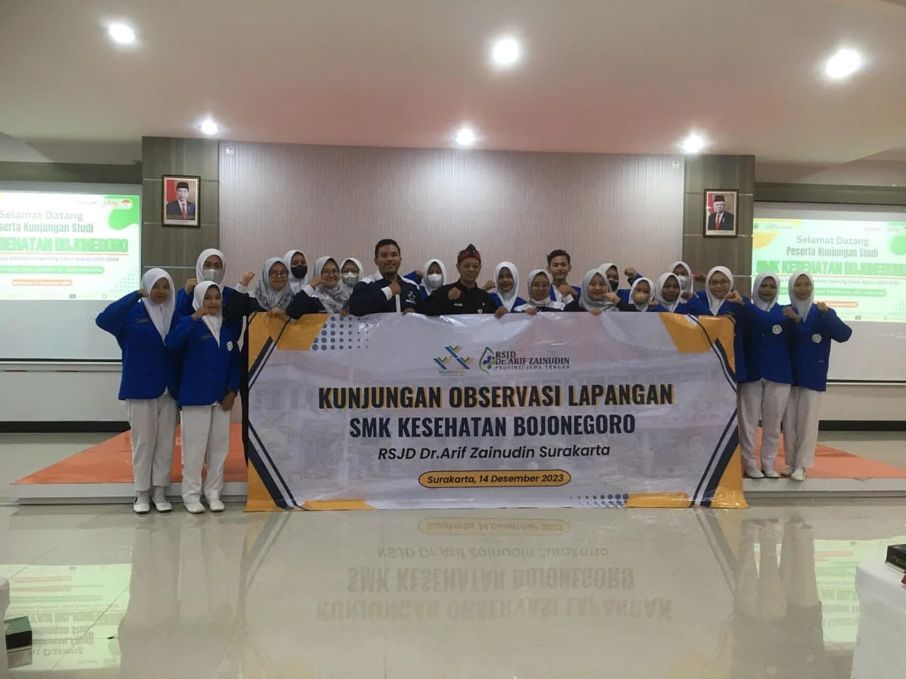 Kegiatan observasi lapangan ke RSJD Dr. Arif Zainudin Surakarta